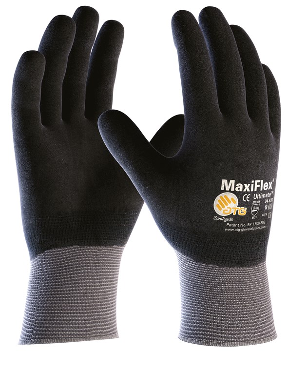 Guantes Sintéticos Atg Maxiflex Ultimate Dorso Recubierto