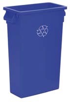 Papelera Reciclaje Wall Hugger™Con Asas 60l