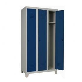 Taquilla Acero Pintado Ancho300 1 Puerta 3 Modulos Medidas 1800x500x900