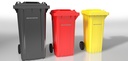 Gran Contenedor De Basuras De 80 Litros