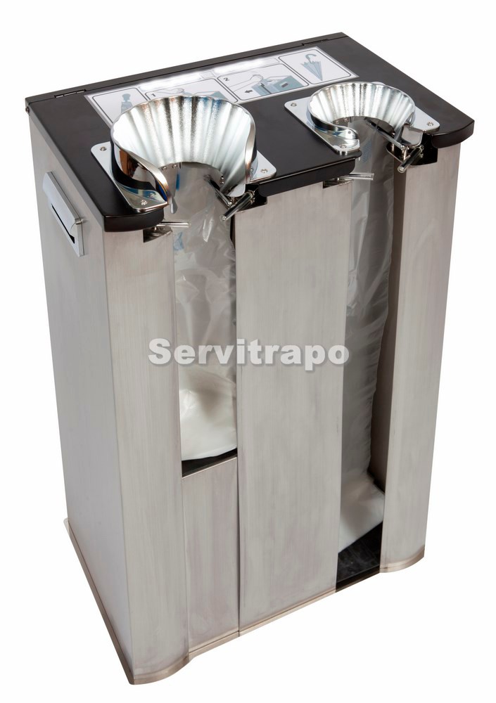 Enfundador De Paraguas Doble Acero Inox
