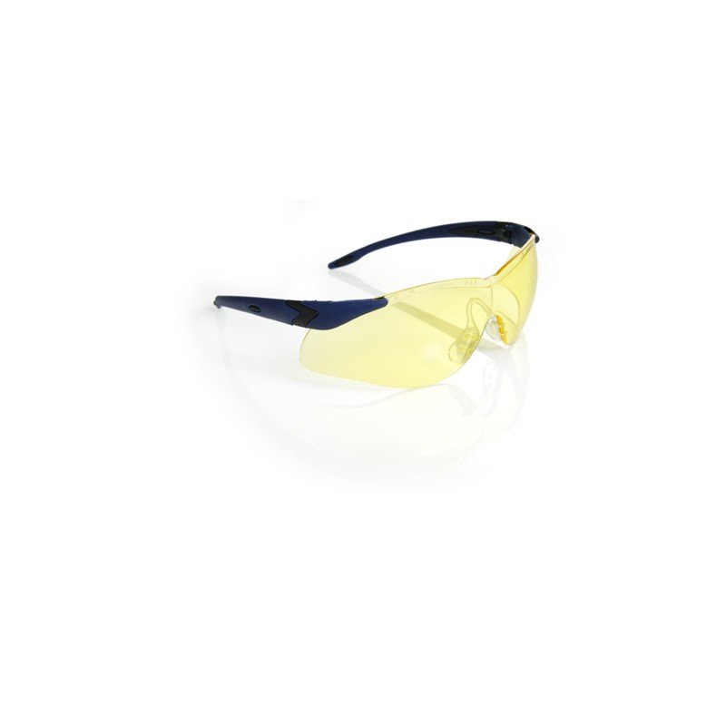 Gafas de protección Lightning Plus antivaho ocular ámbar