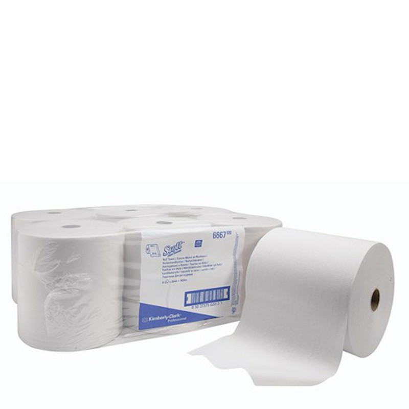 Toallas Seca Manos En Rollo Scott 1 Capa Airflex 304 M