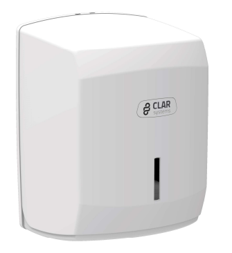 DISPENSADOR BOBINA SECA MANOS DISP. CENTRAL 21 CM