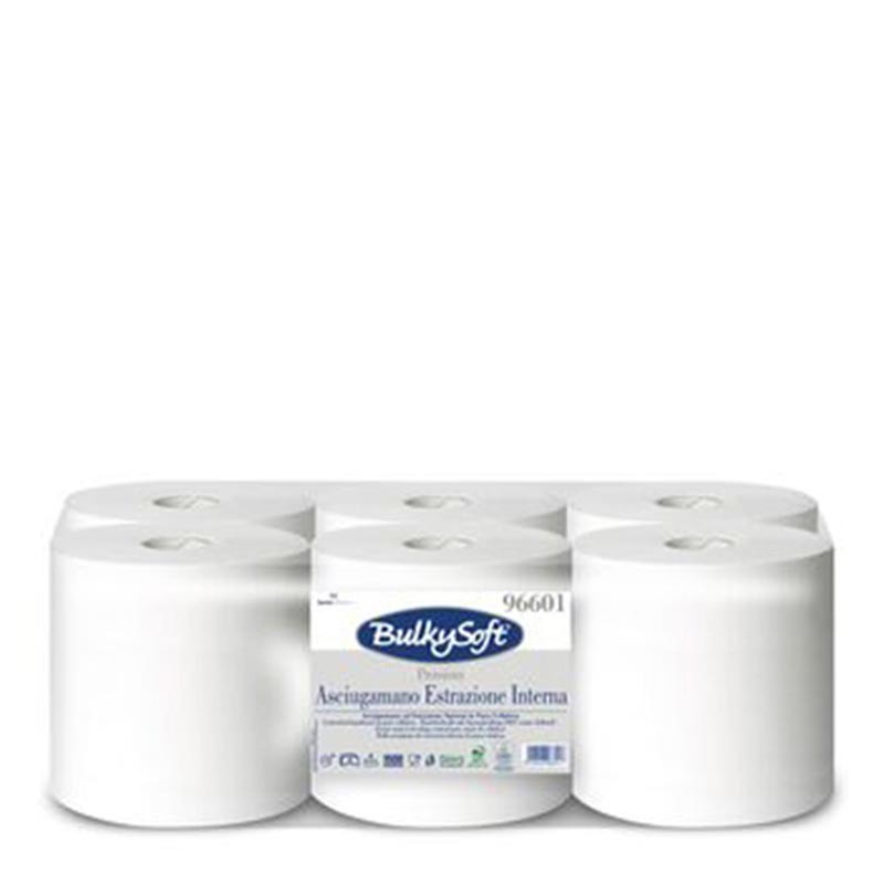 Bobina Seca Manos Disp. Central Premium 2 Capas Gofrado 150 M