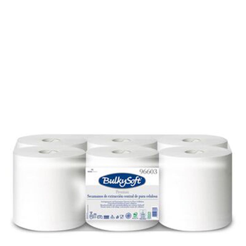 BOBINA SECA MANOS DISP. CENTRAL PREMIUM 2 CAPAS LISO 135 M