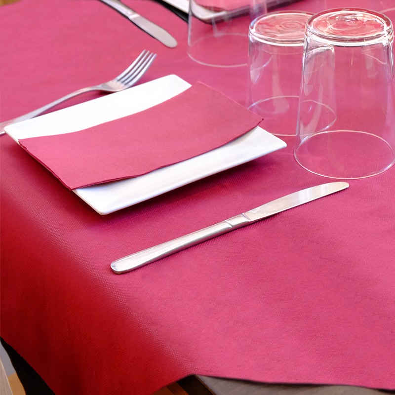 CAMINO DE MESA NEWTEX 0.40 X 1.20 BURDEOS