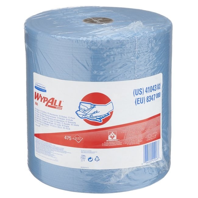 BOBINA WYPALL X80 PAÑOS 1 CAPA AZUL