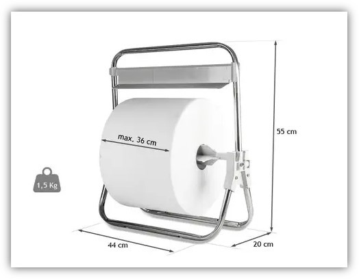 Tripode Para Bobina Industrial Mural