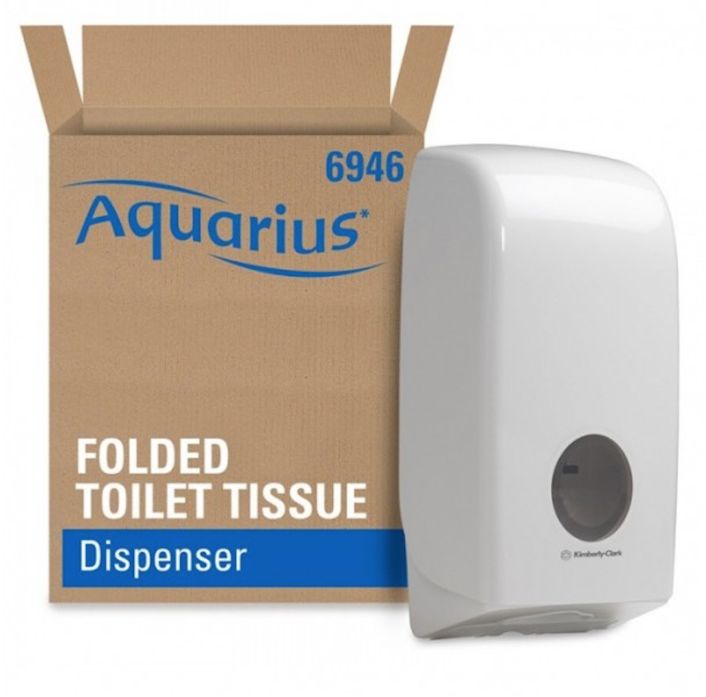 DISPENSADOR PAPEL HIGIÉNICO INTERPLEGADO AQUARIUS