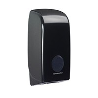 DISPENSADOR  PAPEL HIGIÉNICO INTERPLEGADO NEGRO