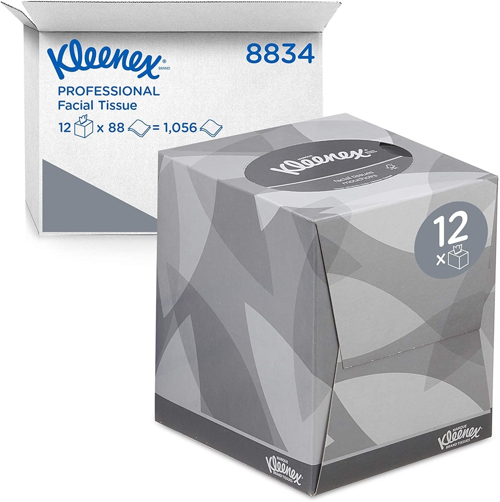 FACIALES KLEENEX CUB 2 CAPAS