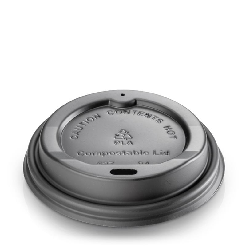 TAPA CÚPULA CON AGUJERO CPLA PARA VASOS 250-300-400 ML