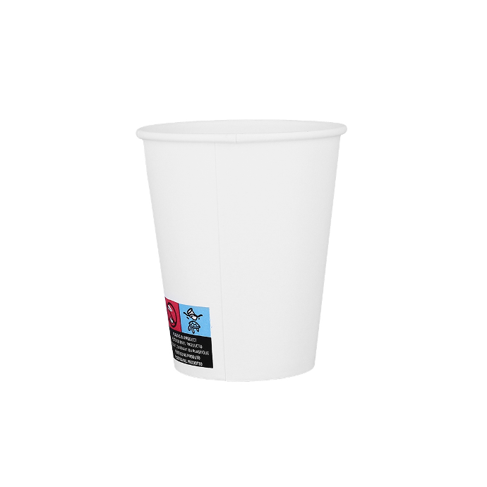 VASO DE PAPEL BLANCO 12 OZ 360ML