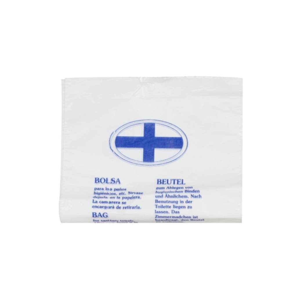 BOLSA HIGIÉNICA 20 X 25  G-50 BD BLANCA