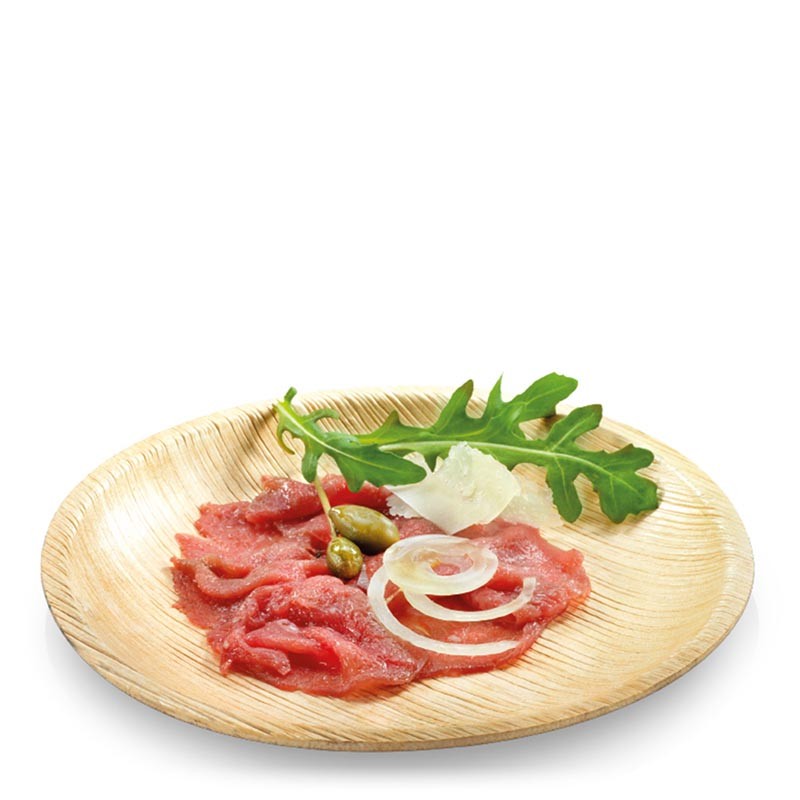 PLATO REDONDO HOJA DE PALMA