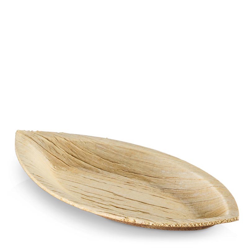 BANDEJA FORMA DE OJO PEQUEÑA HOJA DE PALMA