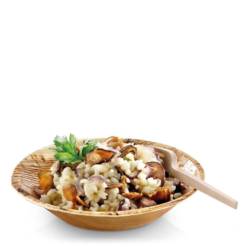 Bol Redondo Hoja De Palma 350 Ml