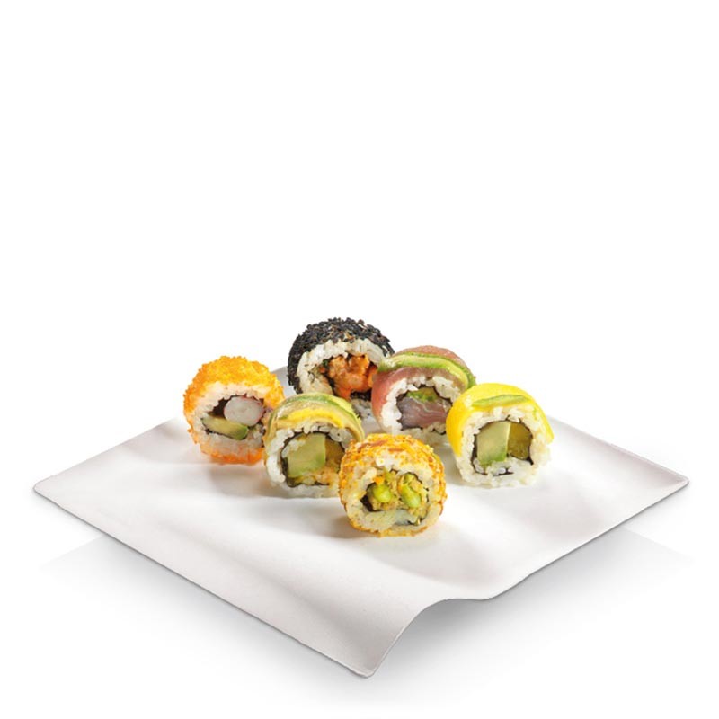 PLATO CUADRADO WAVE MEDIANO PULPA