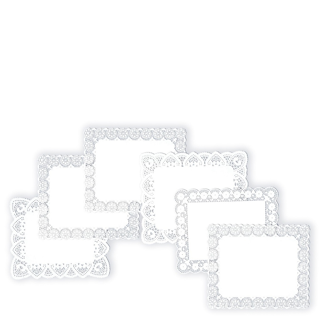 Blondas Rectangulares De 45 X 55 Cm