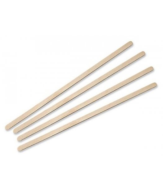 Agitador Madera 114 Mm Con Caja Dispensadora