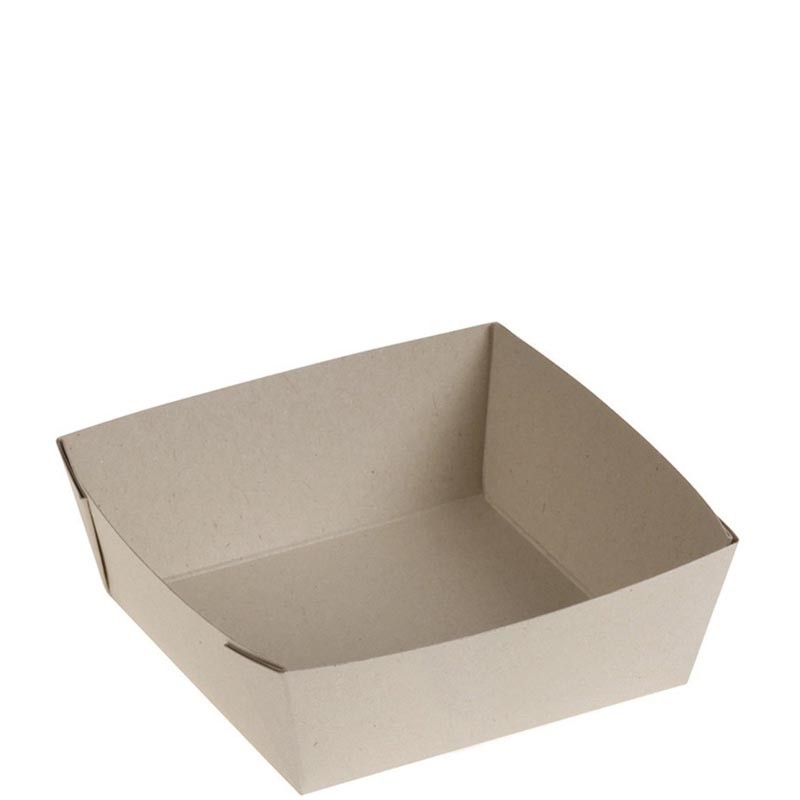 Bandeja Take Away Bambú 11,5X11,5X4 Cm