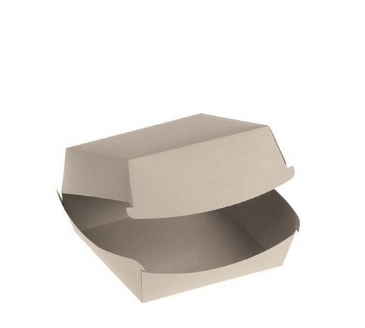 ENVASE HAMBURGUESA MEDIANA CON TAPA BISAGRA BAMBÚ