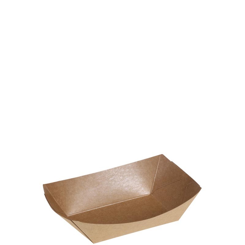 BARQUETA PARA FRITOS KRAFT PEQUEÑA