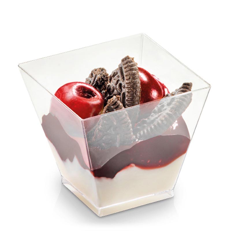 TARRINA CUADRADA KOVA PLA 60 ML