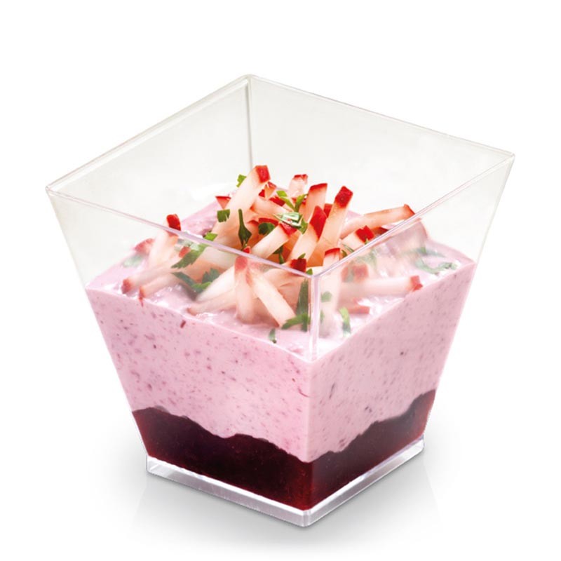 Tarrina Cuadrada Kova Pla 220 Ml