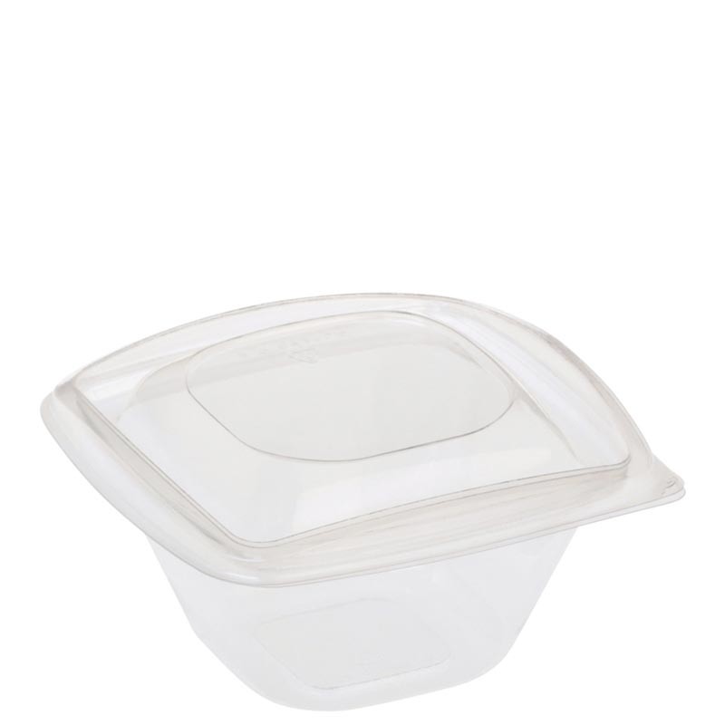 Bol Con Tapa Transparente Pla 360 Ml