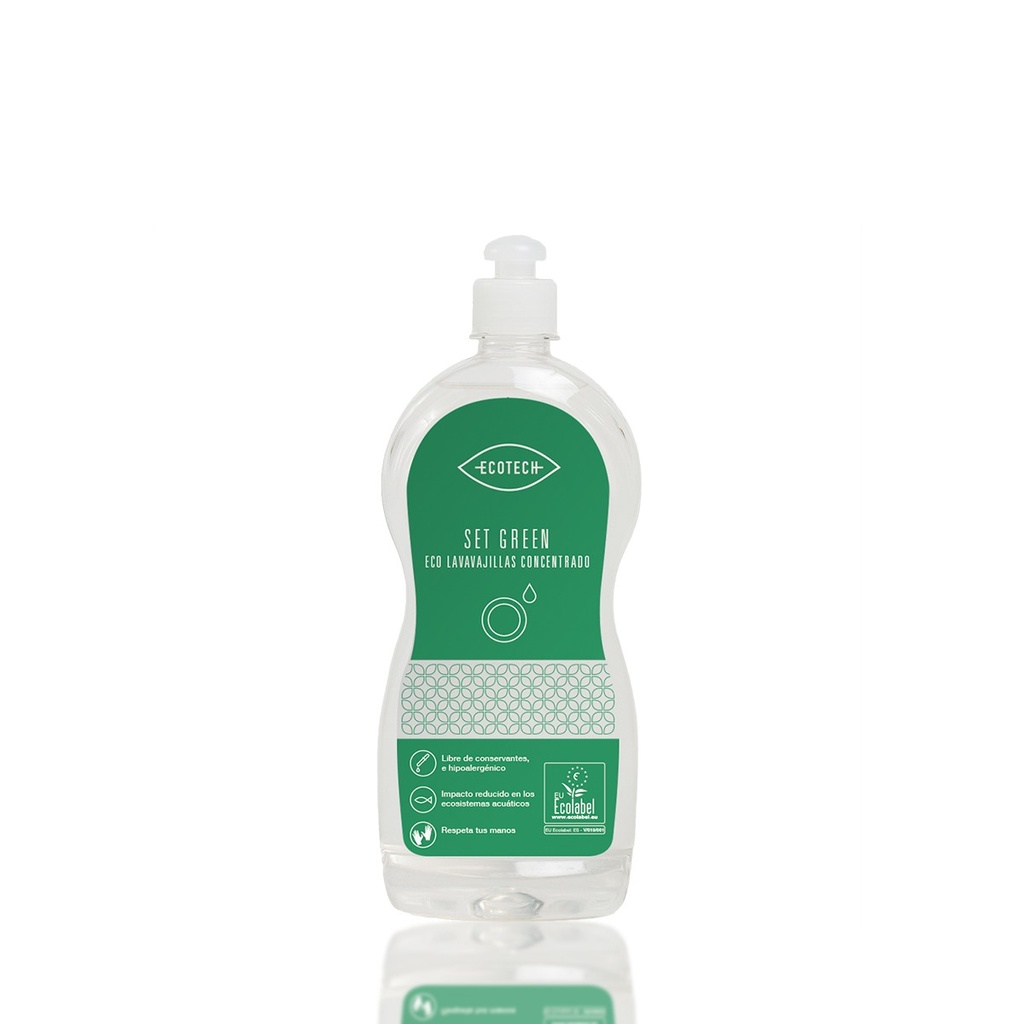 Ecotech Set Green, Eco Lavavajillas Manual