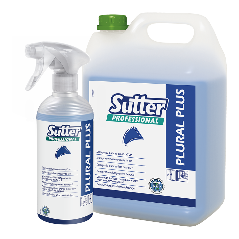 PLURAL PLUS, DETERGENTE MULTIUSOS LISTO PARA USAR