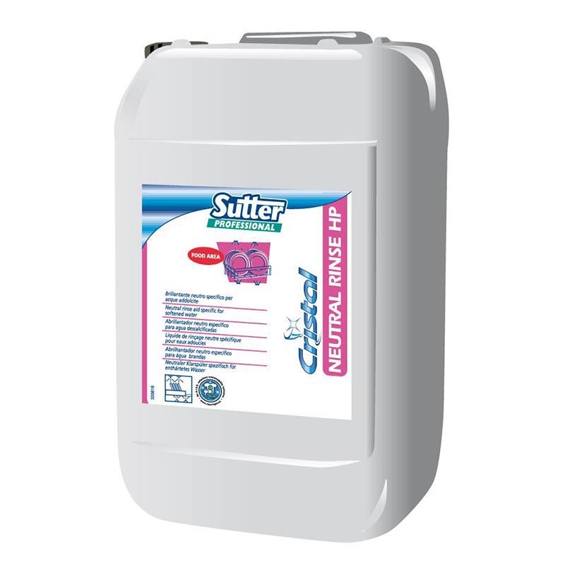 Neutral Rinse Hp, Abrillantador Para Aguas Descalcificadas