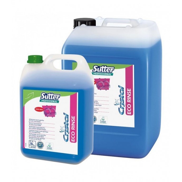 Eco Rinse, Ecolabel, Abrillantador Para Cualquier Tipo De Aguas