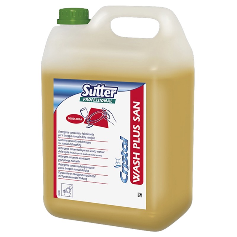 WASH PLUS SAN, DETERGENTE LAVADO MANUAL VAJILLA