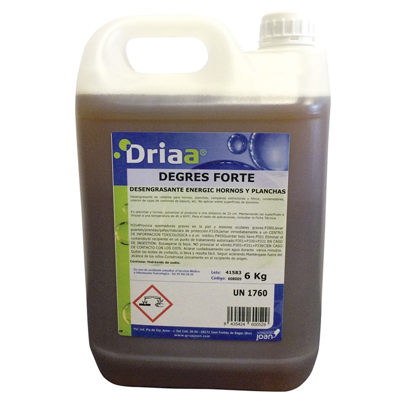 Degres Forte, Desengrasante Energético Driaa