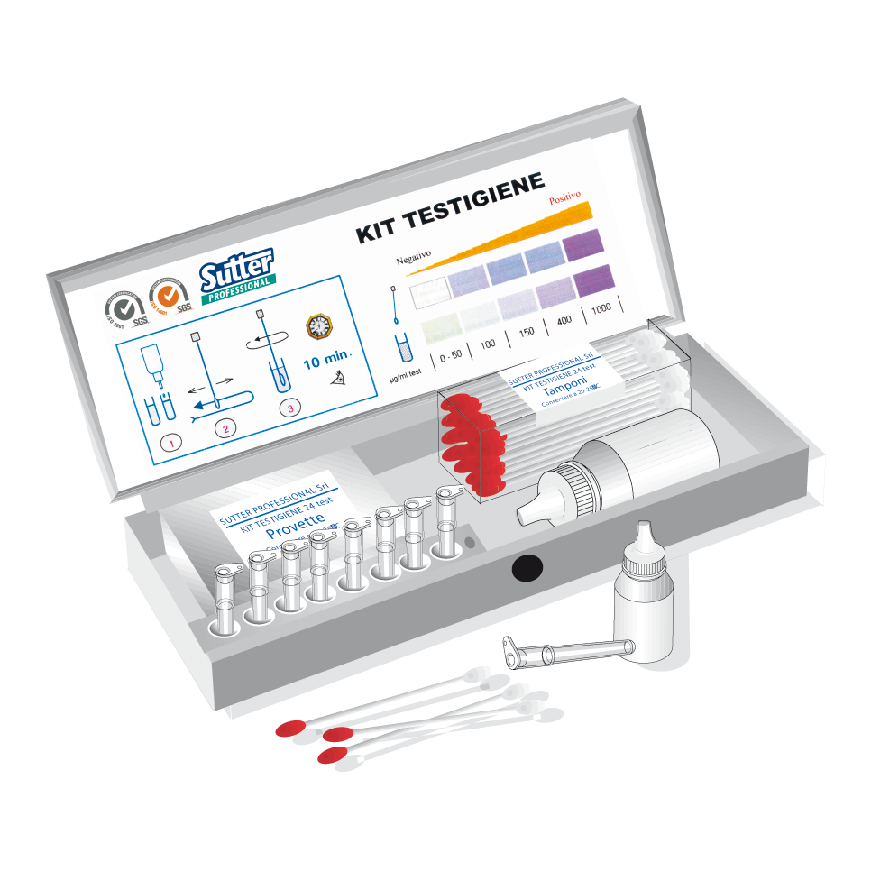 TESTIGIENE KIT PARA MEDICIÓN DE HIG. SUPERFICIES