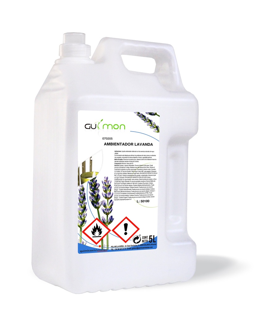 Ambientador Lavanda 5 L