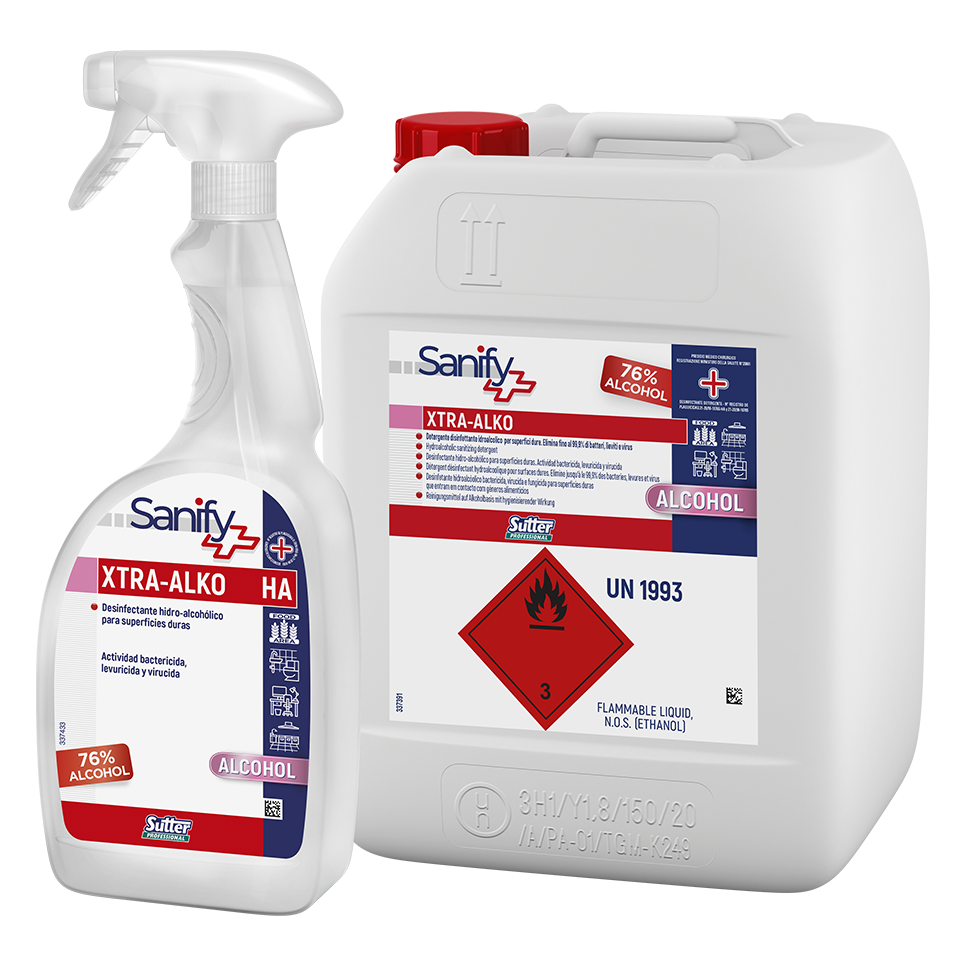 Detergente Hidro-Alcohólico Xtra-Alko