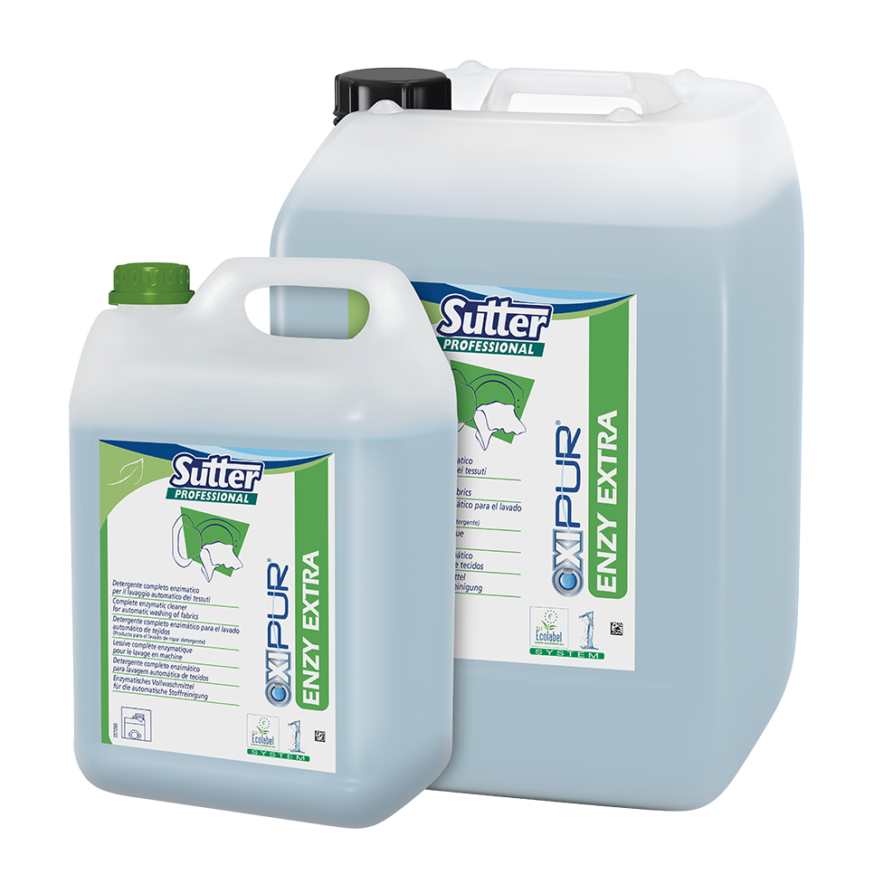 ENZY EXTRA, ECOLABEL, DETERGENTE ENZIMÁTICO PARA TEJIDOS