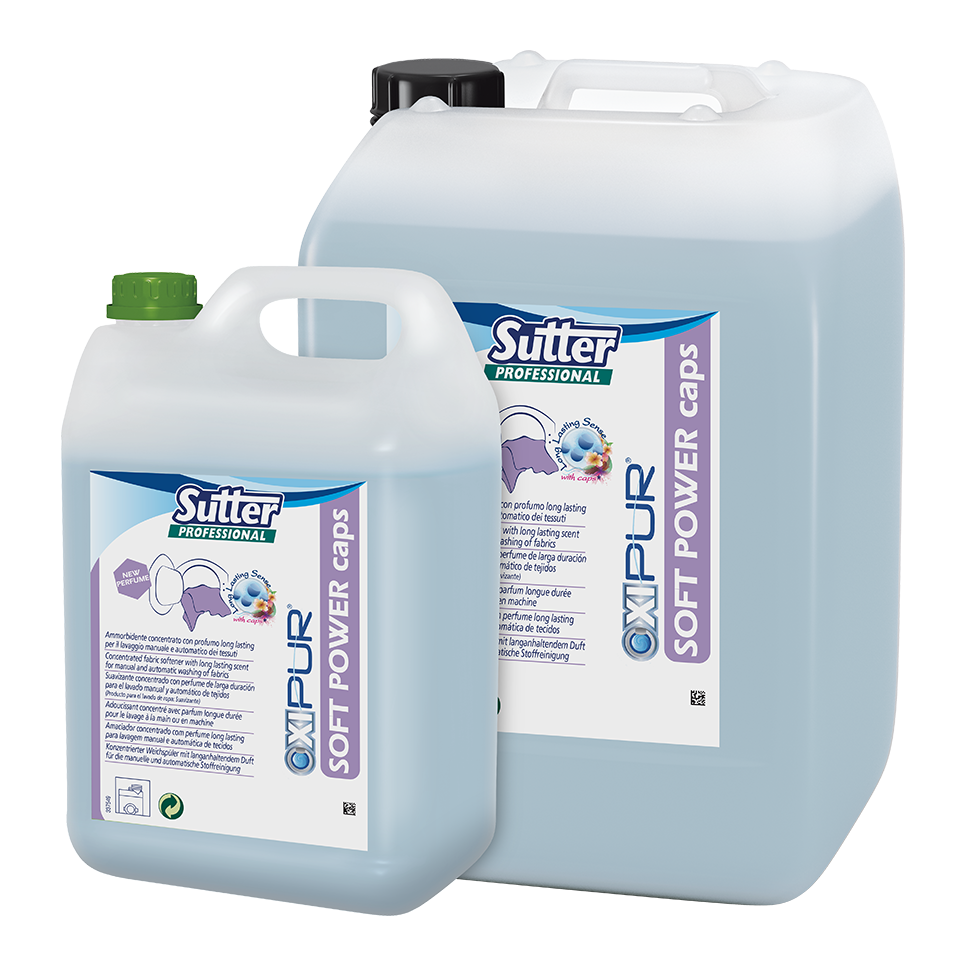 Soft Power Caps, Suavizante Perfumado Con Microcapsulas Para  Lavado Manual Y Automático De Tejidos