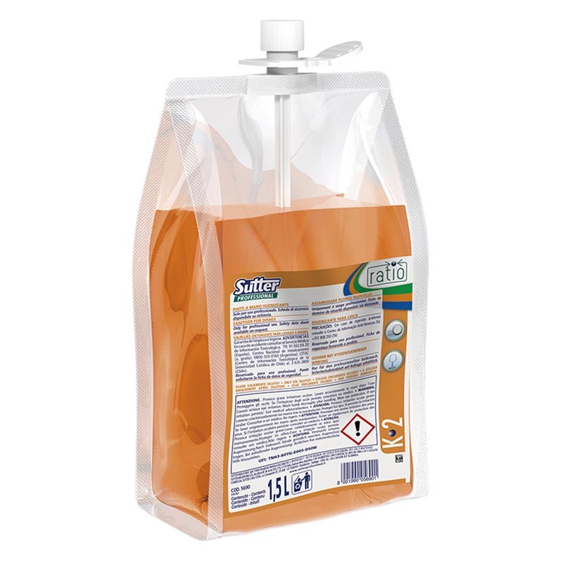 Ratio K-2, Detergente Concentrado Para Lavado Vajillas