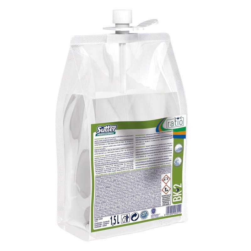 RATIO BK-2, DETERGENTE CONCENTRADO PARA SUPERFICIES LAVABLES
