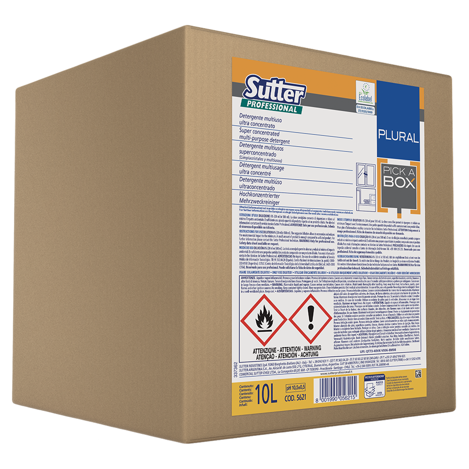 PICK A BOX PLURAL, DETERGENTE MULTIUSOS SUPERCONCENTRADO