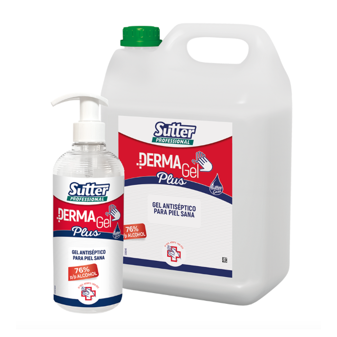 DERMAGEL PLUS, GEL HIDROALCOHÓLICO 5 L
