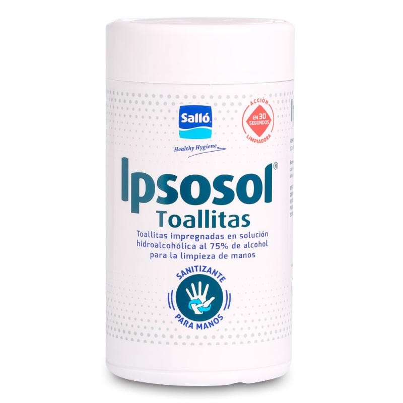 Toallitas Sanitizantes Para Manos Ipsosol