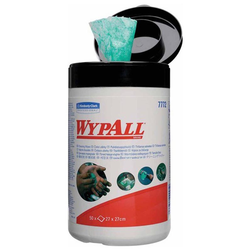 PAÑOS WYPALL IMPREGNADOS  DESENGRASANTE