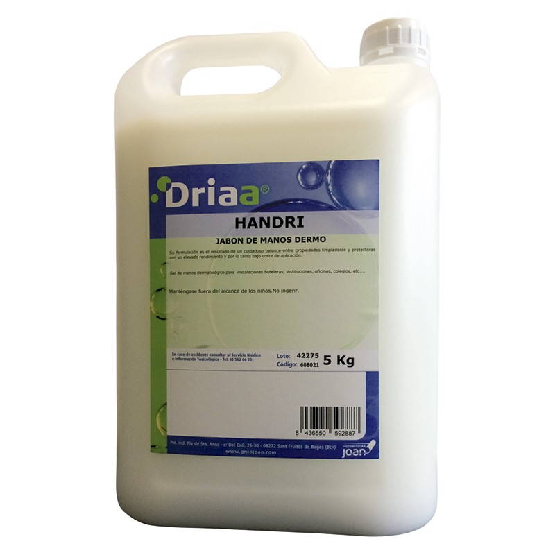 HANDRI, JABÓN DE MANOS DERMO DRIAA