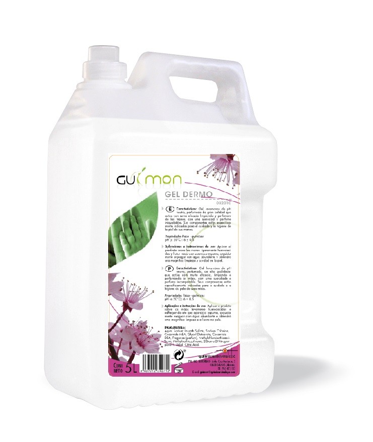 GEL DERMO, JABÓN PARA MANOS